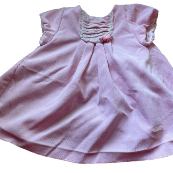 Vintage pink baby dress newborn may oral - Picture 1 of 4